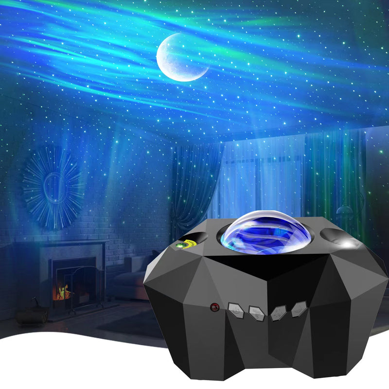 Projectables Northern Lights LED Projection Night Light - Black